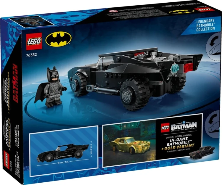 LEGO BATMAN 76332 Batmobil z filmu Batman