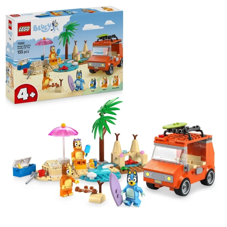 LEGO BLUEY 11202 Blue i rodzinna wycieczka samochodem