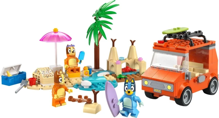 LEGO BLUEY 11202 Blue i rodzinna wycieczka samochodem