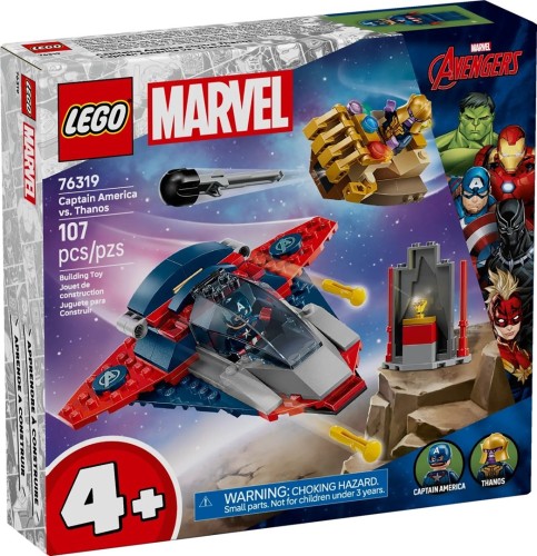 LEGO MARVEL 76319 Kapitan Ameryka kontra Thanos