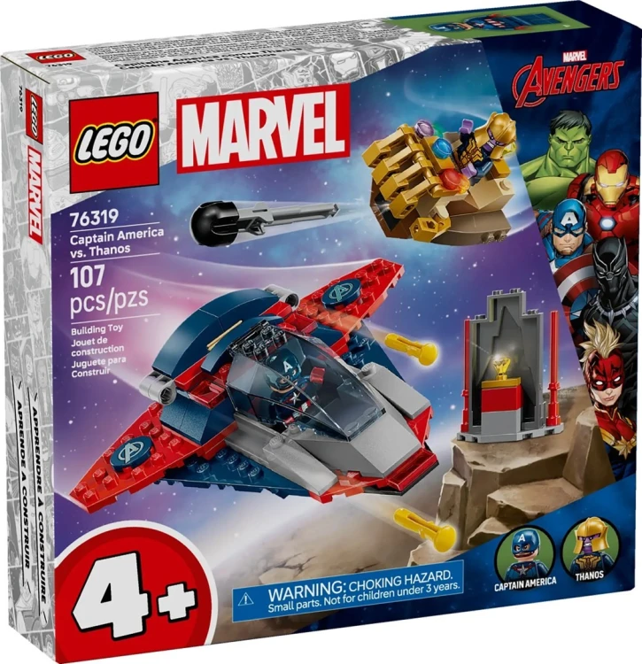 LEGO MARVEL 76319 Kapitan Ameryka kontra Thanos