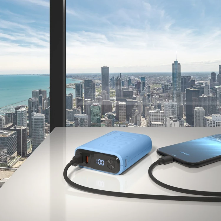 RealPower PB-10000C PD+ 10000 mAh Fioletowy