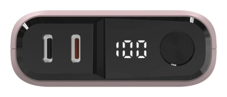RealPower PB-10000C PD+ 10000 mAh Różowy