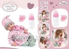 BAYER Lalka Reborn 38cm+akces.93827AM 21163