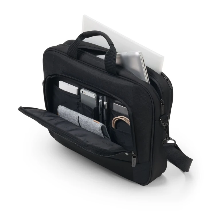 DICOTA Eco Top Traveller BASE 35,8 cm (14.1") Torba ładowana od góry Czarny
