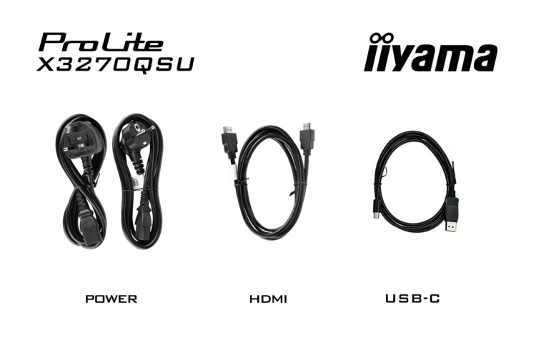 MONITOR IIYAMA LED 31,5" X3270QSU-B1 100Hz