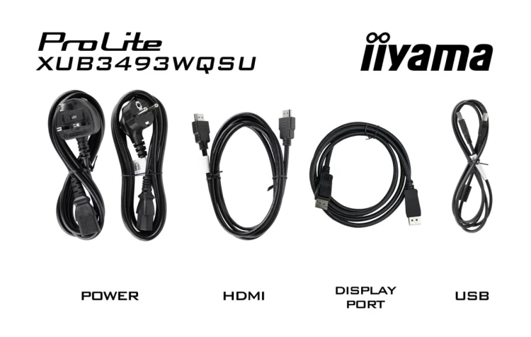 MONITOR IIYAMA LED 34" XUB3493WQSU-B6 120Hz