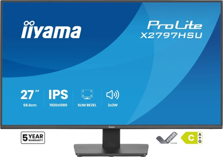 MONITOR IIYAMA LED 27" X2797HSU-B1 120Hz