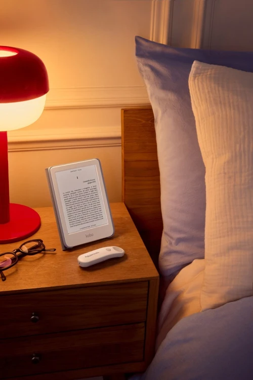 Kobo N257-AC-WH-U-PL pilot Bluetooth Czytnik e-book'ów Naciśnij przyciski