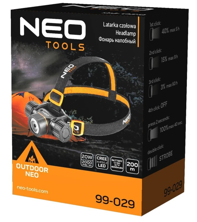 NEO tools 99-029 latarka
