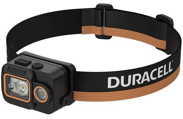 Duracell DH700R Latarka czołowa Czarny, Pomarańczowy