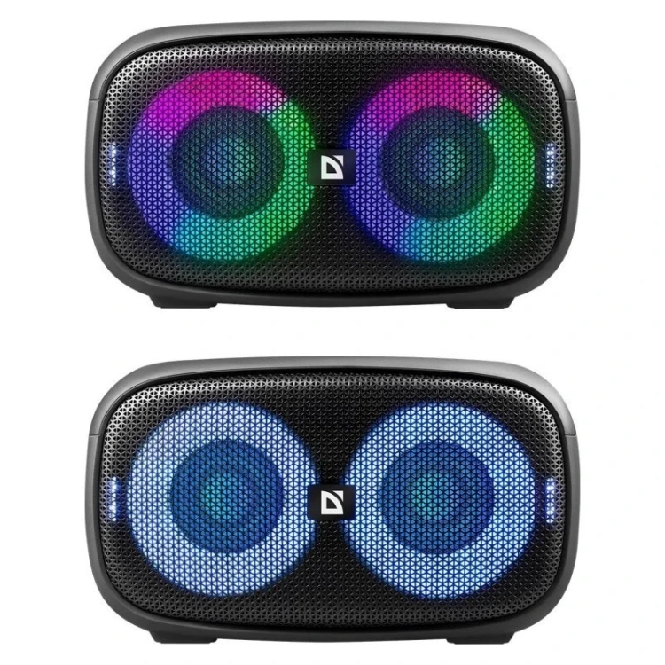 GŁOŚNIK DEFENDER Q5 BLUETOOTH 5.3 20W LED/BT/FM/USB/TWS