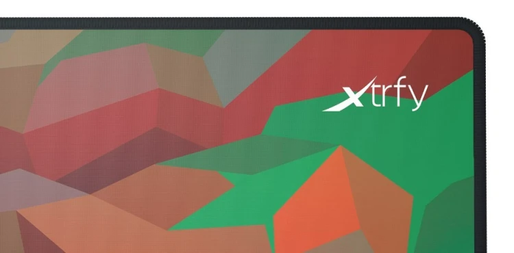 Podkładka Xtrfy GP5 Litus peles kilimelis, XL - czerwona