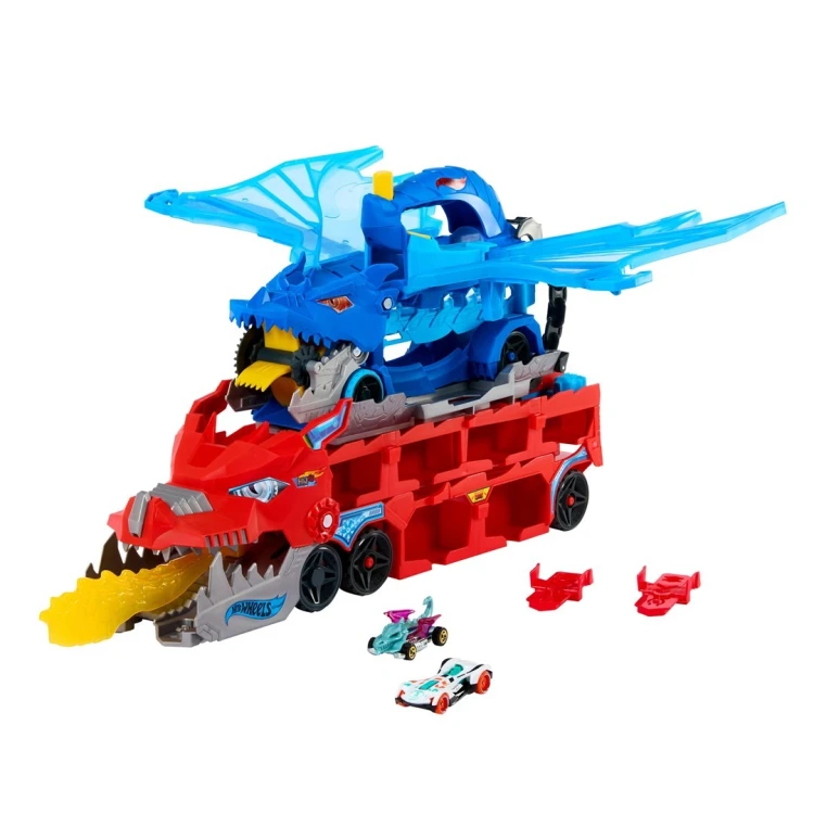 Hot Wheels City Ultimate Dual Dragon Transporter
