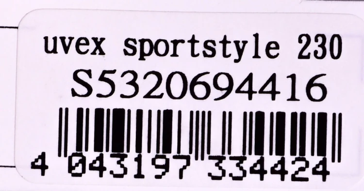 OKULARY UVEX SPORTSTYLE 230 NIEBIESKI MAT