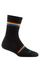 Skarpety damskie Darn Tough Prism Micro Crew Lightweight with Cushion - black rozmiar: m