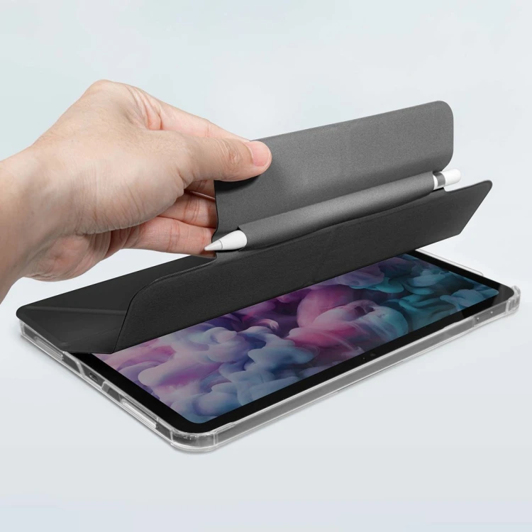 Obudowa ochronna z uchwytem na Apple Pencil do iPad Air 11" M2 (2024) / M3 (2025), iPad Pro 11" 1/2/3/4G oraz iPad Air 10.9" 4/5G (black)