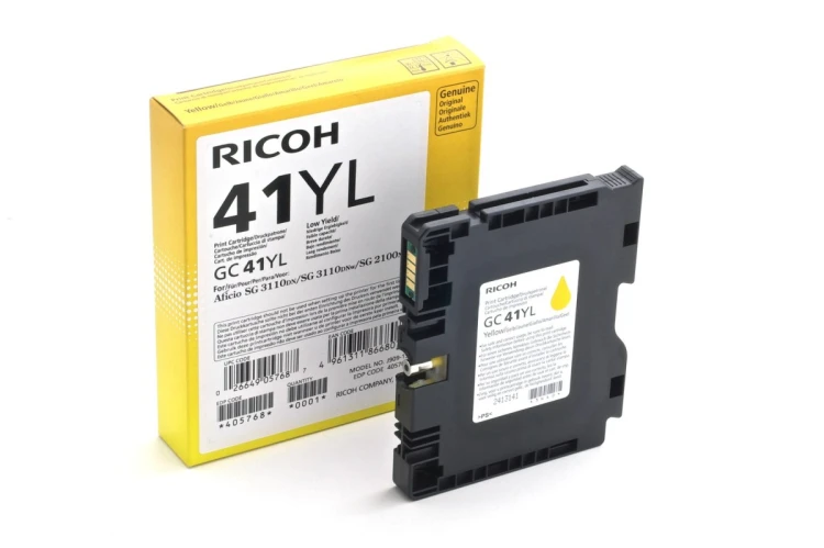 Ricoh 405768 nabój z tuszem 1 szt. Oryginalny Żółty