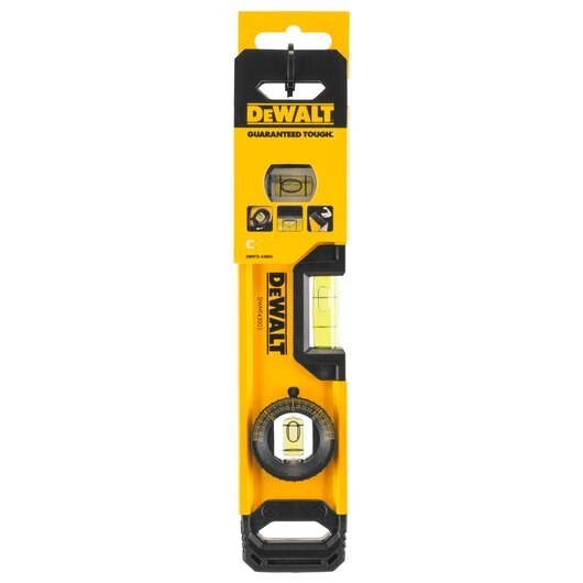 DeWALT DWHT0-43003 poziomica 0,25 m Czarny, Żółty