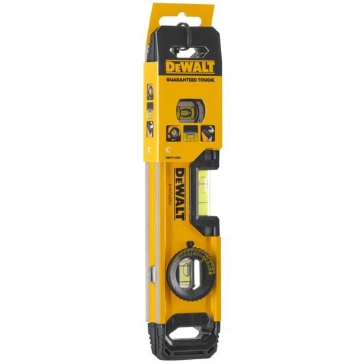 DeWALT DWHT0-43003 poziomica 0,25 m Czarny, Żółty