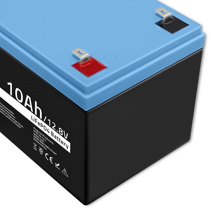 Qoltec 53713 Akumulator LiFePO4 Litowo-Żelazowo-Fosforanowy | 12.8V | 10Ah | 128Wh | BMS