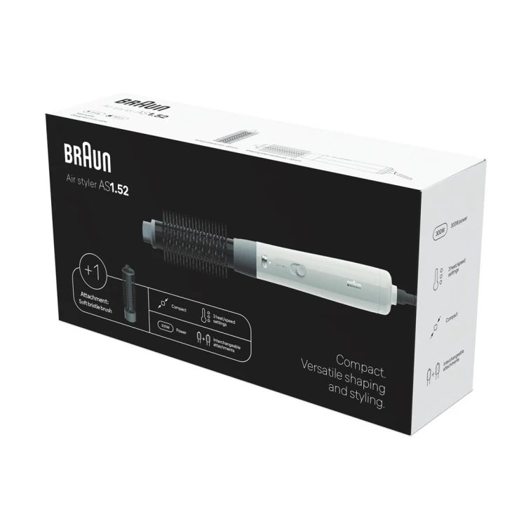 Braun AS1.52 Czarny, Biały 300 W 1,8 m
