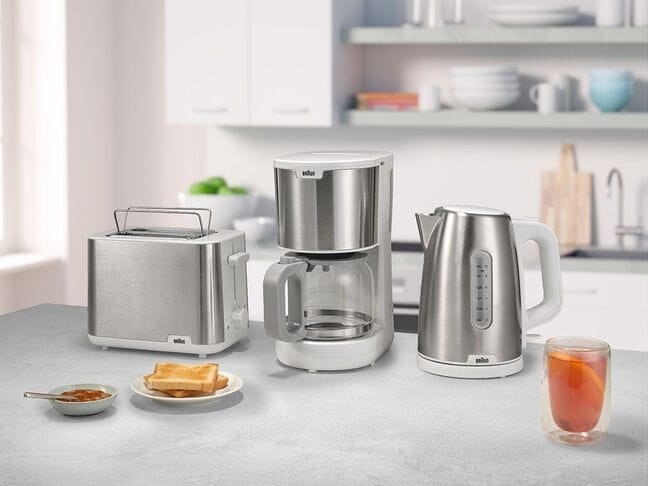 Braun HT 1510 8 2 kaw. 900 W Stal nierdzewna, Biały