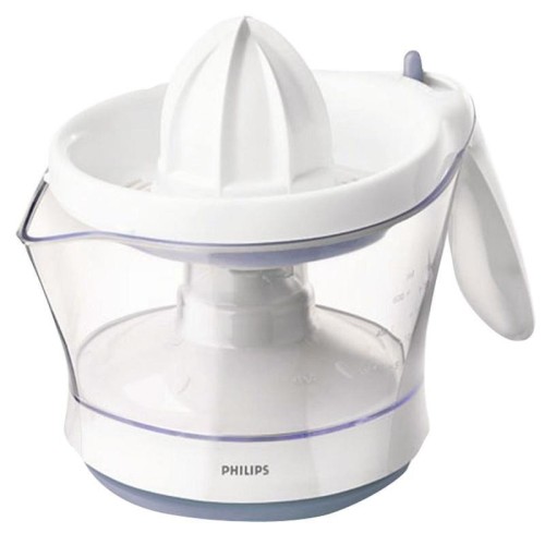 Philips Viva Collection Wyciskarka do cytrusów — 25W/0,6l/reg. il. miąższu/aut. zm. kier.