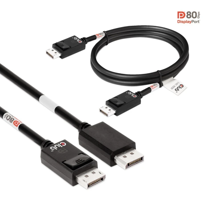 CLUB3D CAC-1091 kabel DisplayPort 1,2 m Czarny