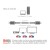 CLUB3D CAC-1091 kabel DisplayPort 1,2 m Czarny