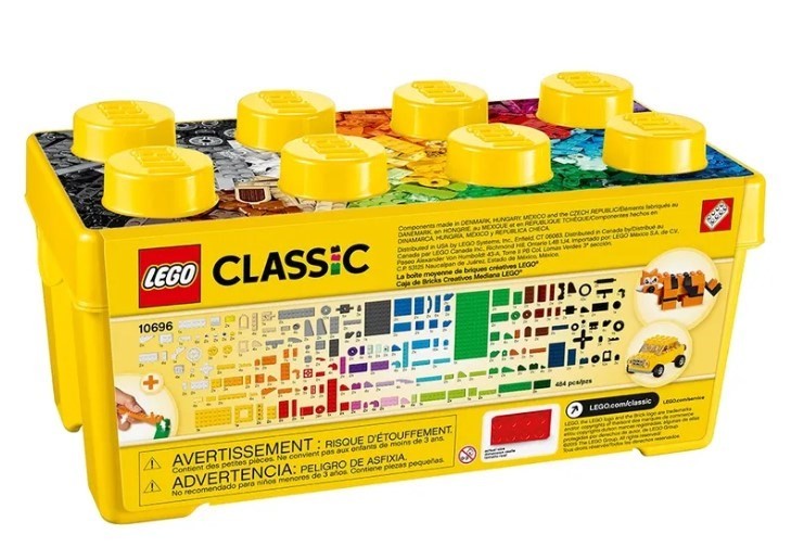 Lego Classic  10696 kreatywne klocki średnie pudełko