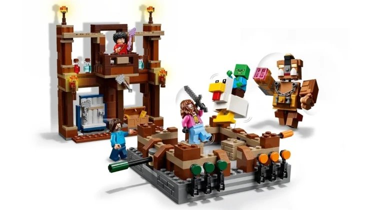 LEGO MINECRAFT 21272 Ring w Leśnym dworze