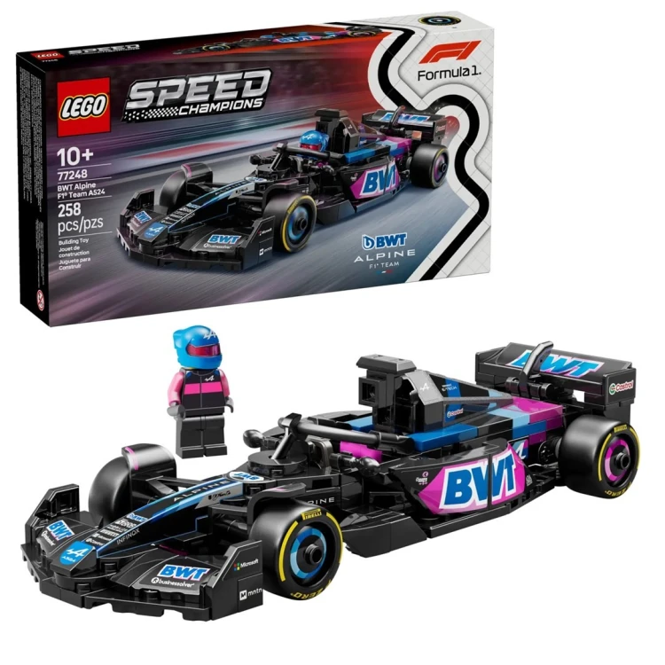 LEGO SPEED CHAMPIONS 77248 Bolid F1 BWT Alpine Team A524