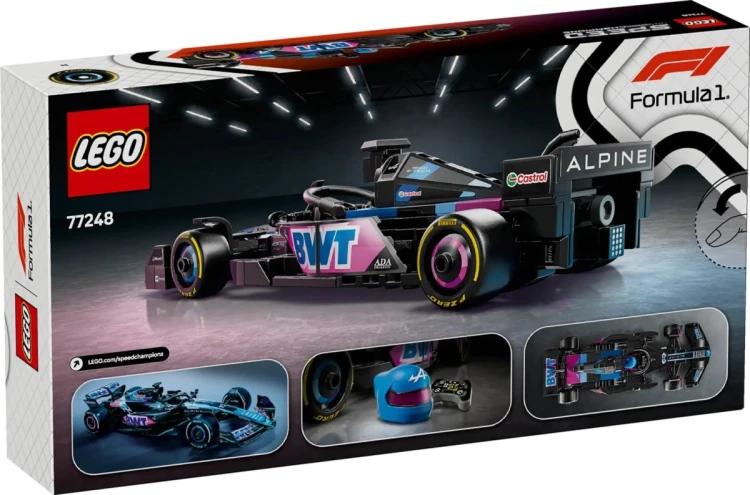 LEGO SPEED CHAMPIONS 77248 Bolid F1 BWT Alpine Team A524