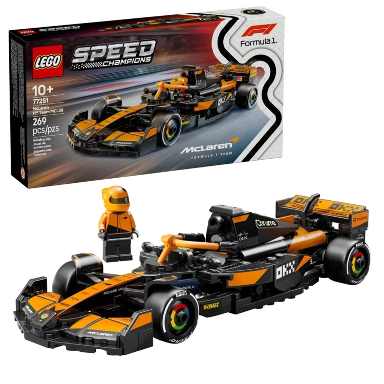 LEGO SPEED CHAMPIONS 77251 Bolid F1 McLaren Team MCL38