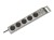 Brennenstuhl Super-Solid Surge Protection 4.500 A Srebrny 5 x gniazdo sieciowe 2,5 m