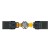 Brennenstuhl 1951580101 Regleta, 230 V, Negro y Gris Claro, 49 cm rozgałęziacz 5 m 8 x gniazdo sieciowe Wewnętrzna Czarny, Jasnozielony