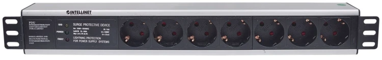 Listwa zasilajca rackowa 19" 1.5U IEC60884 Intellinet (3m)