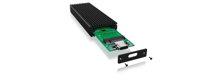 ICY BOX IB-1816M-C31 Obudowa SSD Czarny U.2