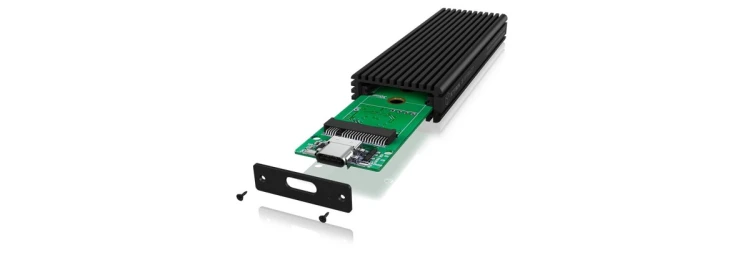ICY BOX IB-1816M-C31 Obudowa SSD Czarny U.2