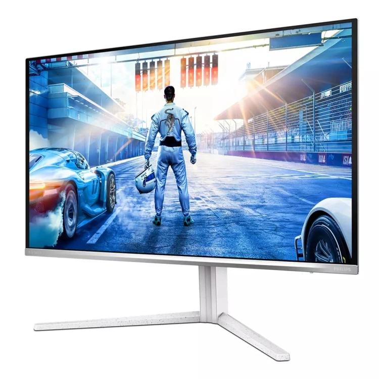 Philips Evnia 6000 27M2N6501L/00 monitor komputerowy 67,3 cm (26.5") 2560 x 1440 px Quad HD QD-OLED Biały