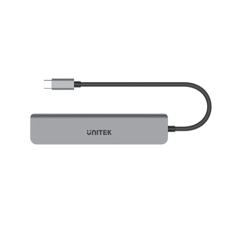 UNITEK HUB USB-C H1118A; USB-A x3, USB-C, HDMI, SD, microSD