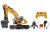 Jamara Excavadora Liebherr R936 zdalnie sterowany model Koparka Silnik elektryczny 1:20