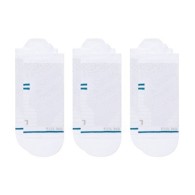 Skarpety biegowe Stance Athletic Tab 3 Pack - white