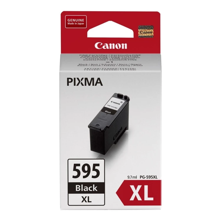 Canon PG-595XL nabój z tuszem 1 szt. Oryginalny Wysoka (XL) wydajność Czarny