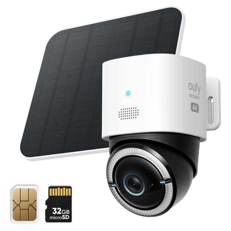 Eufy 4G LTE Cam S330 Tubowa Kamera bezpieczeństwa IP Zewnętrzna 3840 x 2160 px Sufit / ściana / słup