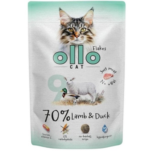 Ollo saszetka nr 9 kot Jagnięcina Kaczka 85 g