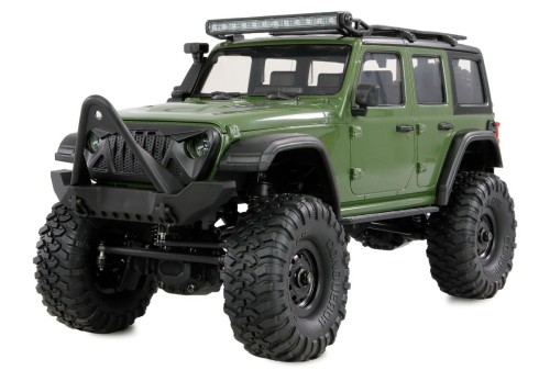 Zdalnie sterowany samochód RC Crawler Mini-Crosstrailer AMXRock 4WD 1:16 zielony