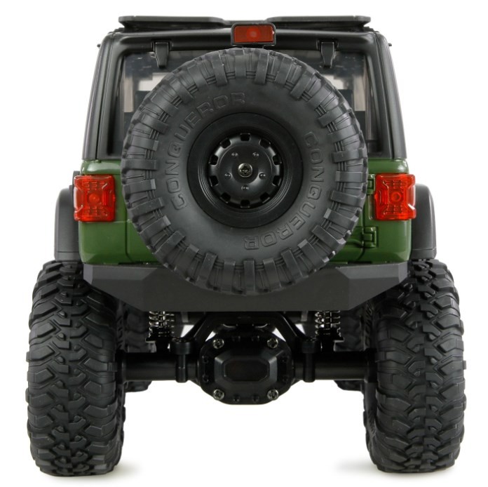Zdalnie sterowany samochód RC Crawler Mini-Crosstrailer AMXRock 4WD 1:16 zielony