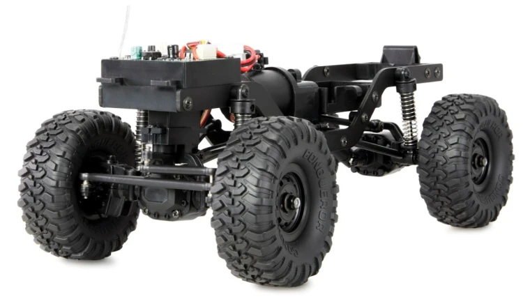 Zdalnie sterowany samochód RC Crawler Mini-Crosstrailer AMXRock 4WD 1:16 zielony